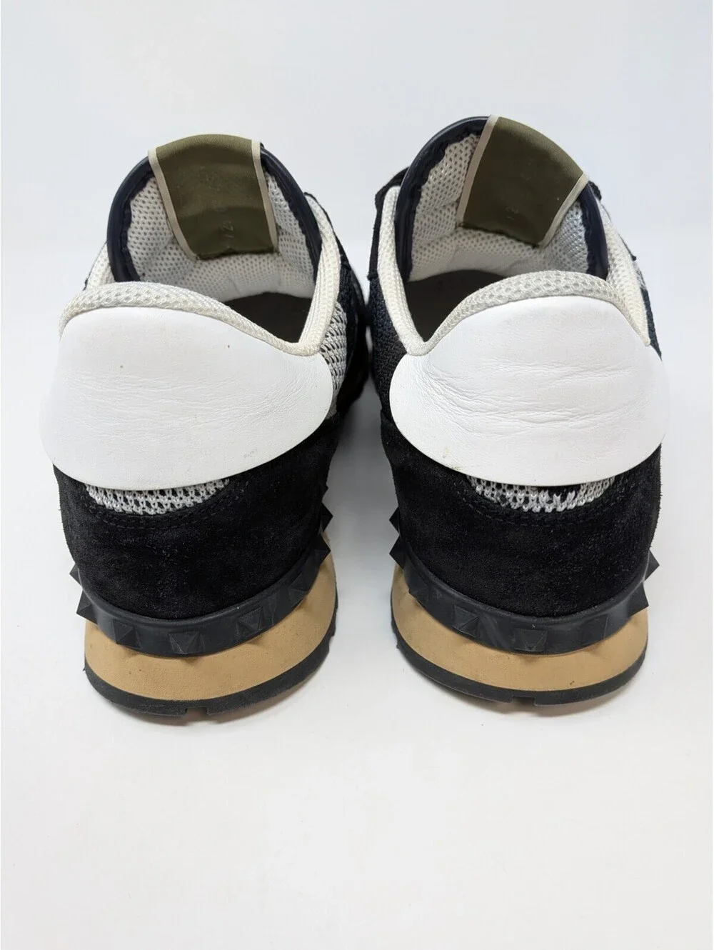 Valentino Garavani Rockrunner Camo Sneakers Navy Black TT723Y0 EU 43 US 10